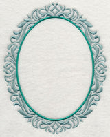 Seafoam Monogram Frame