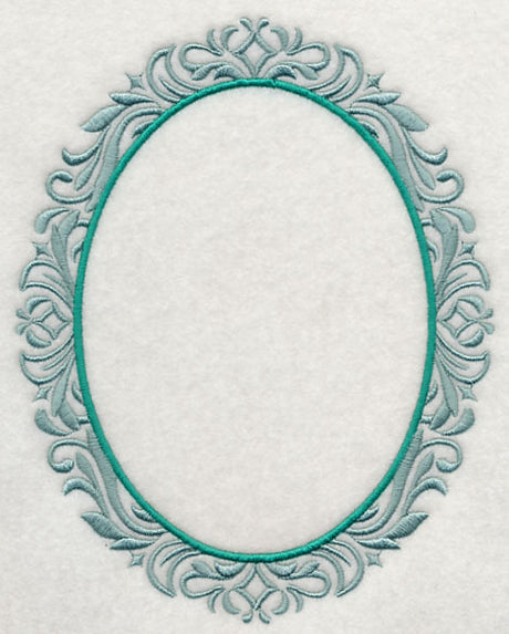 Seafoam Monogram Frame