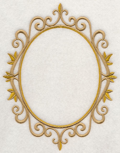 Graceful Monogram Frame