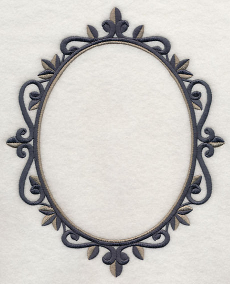 Fleur de Lis Monogram Frame