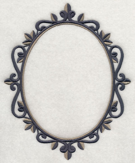 Fleur de Lis Monogram Frame