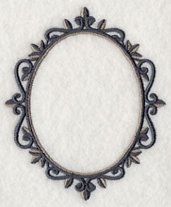 Fleur de Lis Monogram Frame