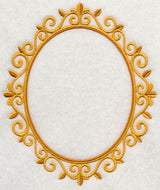 Scrollwork Monogram Frame