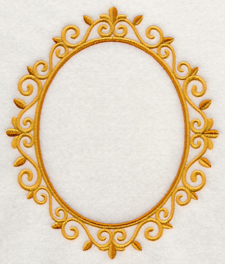 Scrollwork Monogram Frame