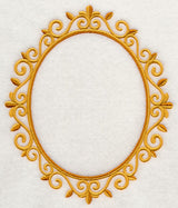 Scrollwork Monogram Frame