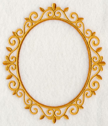 Scrollwork Monogram Frame