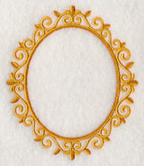 Scrollwork Monogram Frame
