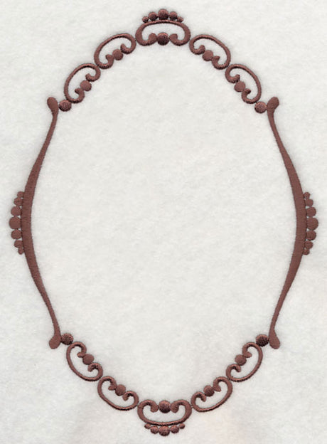 Antique Monogram Frame