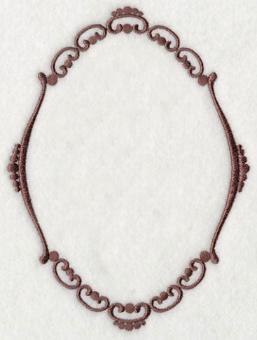 Antique Monogram Frame