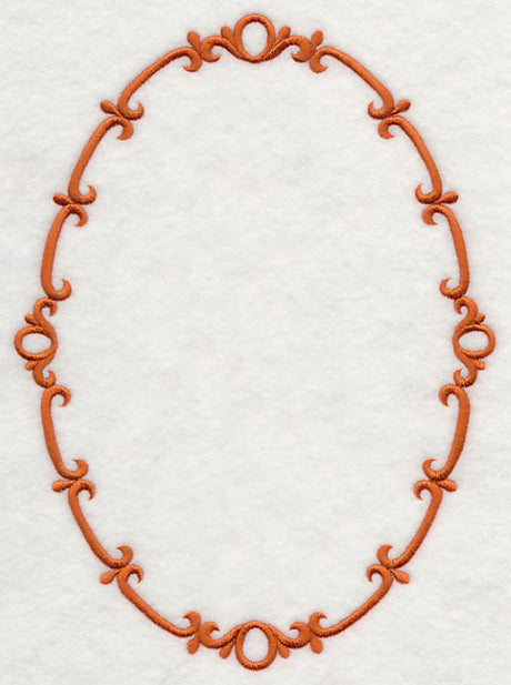 Fanciful Monogram Frame