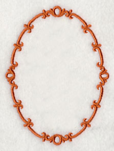 Fanciful Monogram Frame