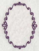 Swirling Monogram Frame