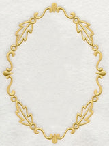 Lovely Leaf Monogram Frame