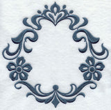 Damask Monogram Frame