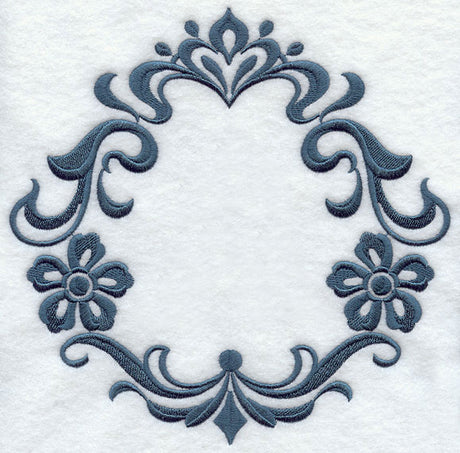 Damask Monogram Frame
