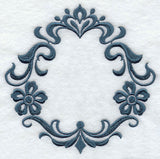 Damask Monogram Frame