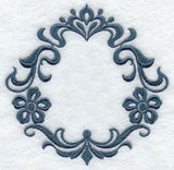 Damask Monogram Frame