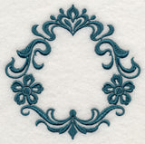 Damask Monogram Frame