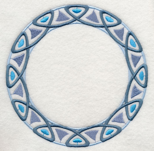 Geometric Monogram Frame