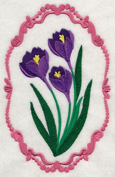 Flower Cameo - Crocuses