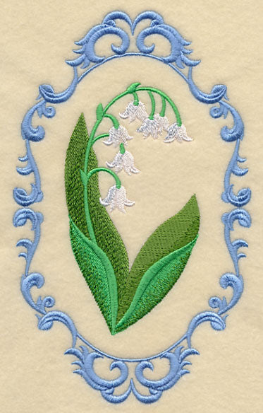 Flower Cameo - Lily of the Valley