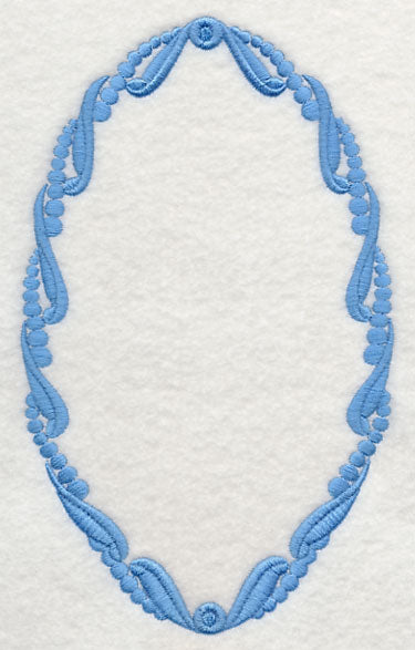 Flower Cameo - Iris (Frame Only)