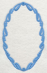 Flower Cameo - Iris (Frame Only)