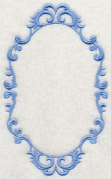 Flower Cameo - Lily of the Valley (Frame Only)