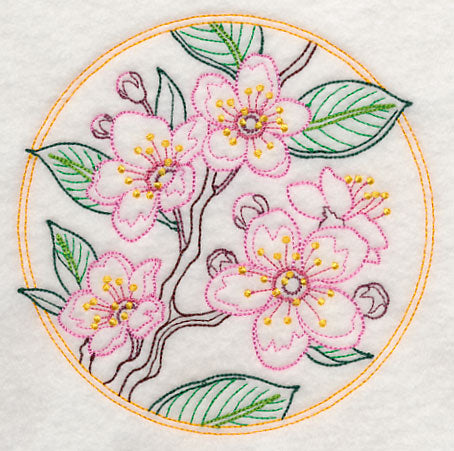 Bright Cherry Blossoms (Vintage)