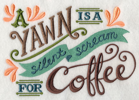 Silent Scream for Coffee