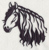 Friesian Horse Silhouette