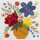 Bavarian Folk Art Bouquet