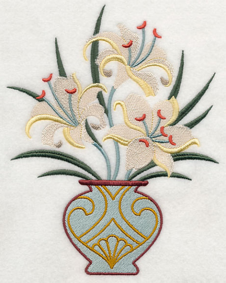 Art Deco Lily Bouquet