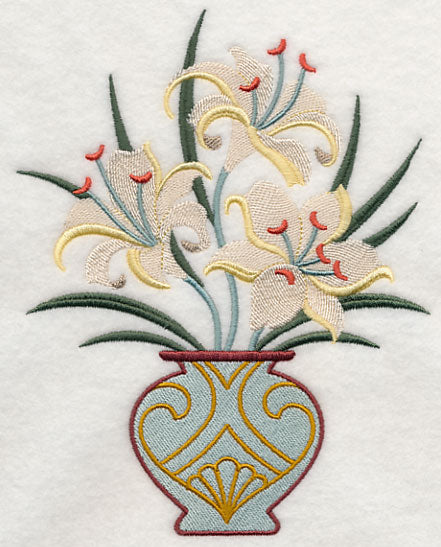 Art Deco Lily Bouquet