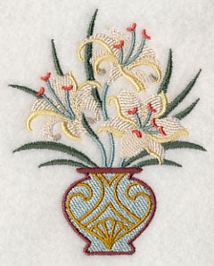 Art Deco Lily Bouquet
