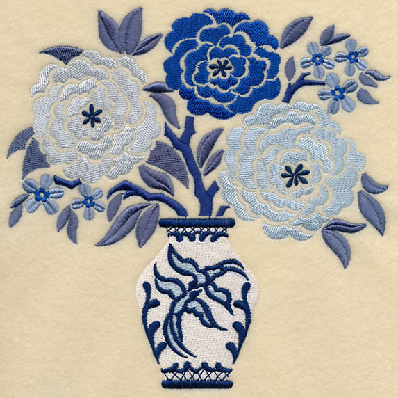 Blooming Blue Willow Bouquet