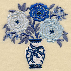 Blooming Blue Willow Bouquet