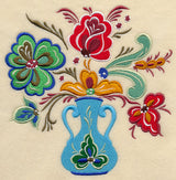 Festive Rosemaling Bouquet