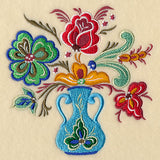Festive Rosemaling Bouquet