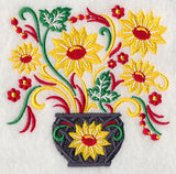 Khokhloma Floral Bouquet