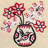 Cherry Blossom and Dogwood Bouquet