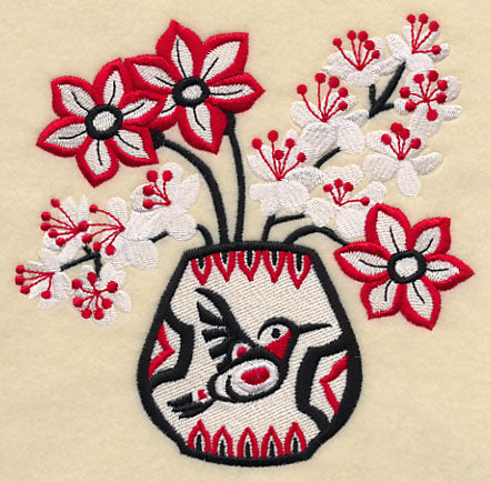 Cherry Blossom and Dogwood Bouquet