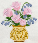Victorian Roses and Bluebells
