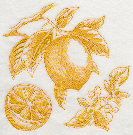 Lemon Botanical (Toile)