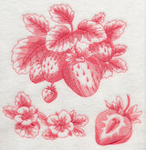Strawberry Botanical (Toile)