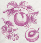 Plum Botanical (Toile)