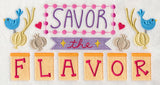 Savor the Flavor