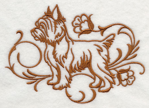 Graceful Yorkshire Terrier