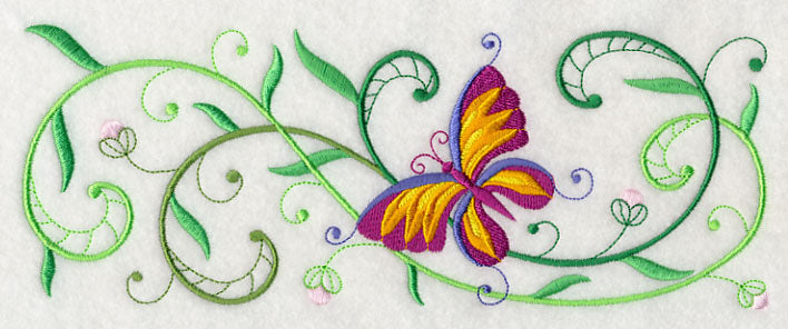 Butterfly Spring Border