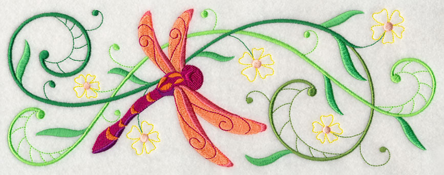 Dragonfly Delight Border